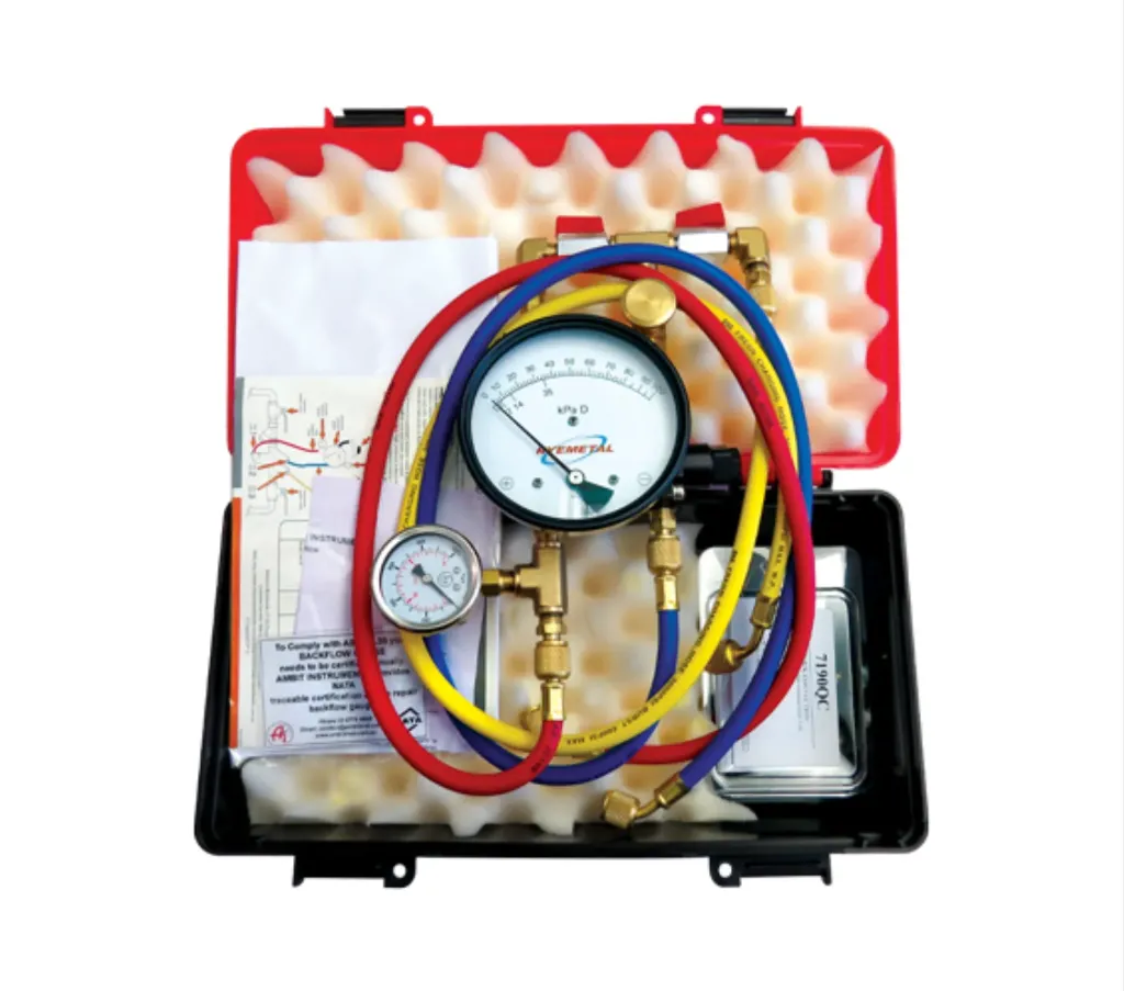 ECO Backflow Test Kit with hoses & case
