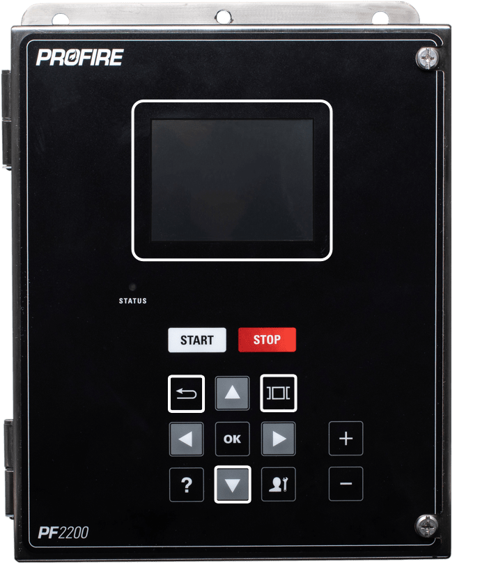 PF2200 SB Gas Burner controller - Natural Draught
