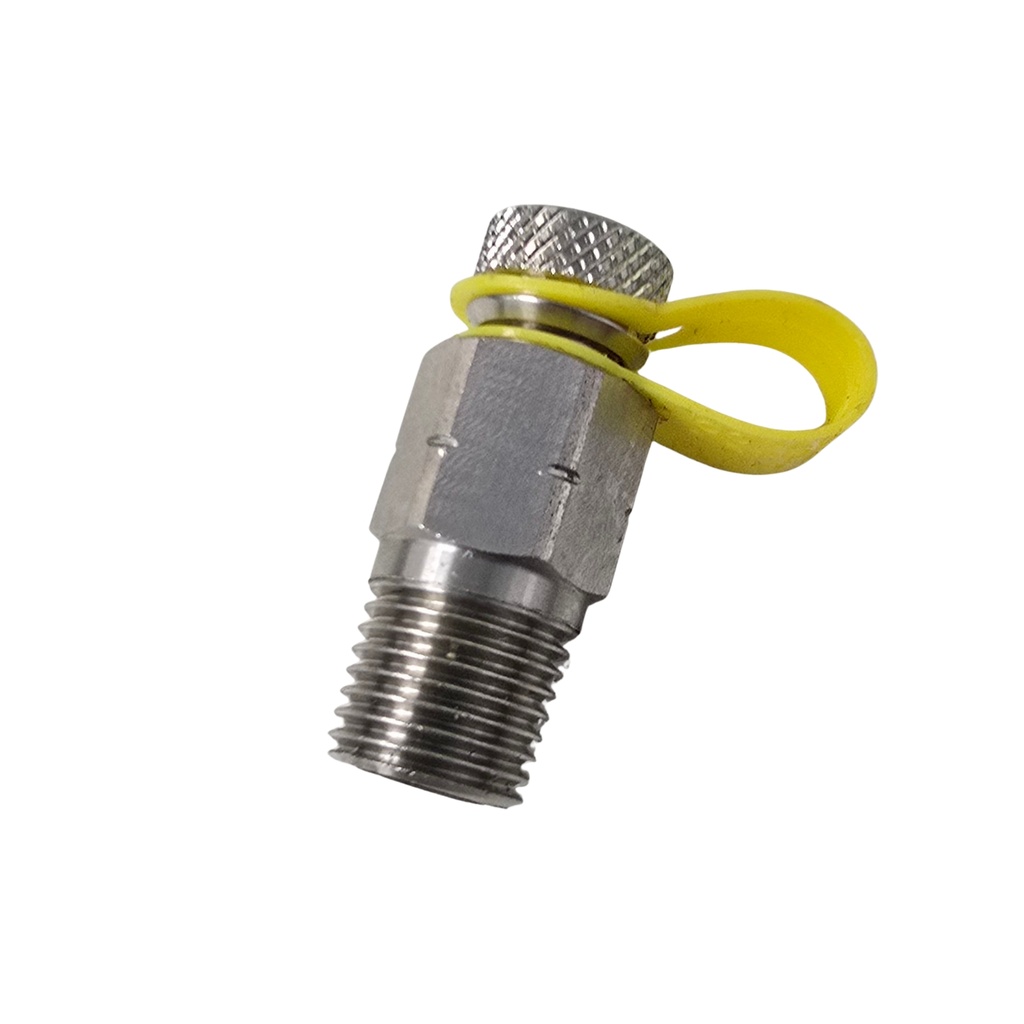 [Z099255V] Stainless Binder test point 1/4" Viton seal